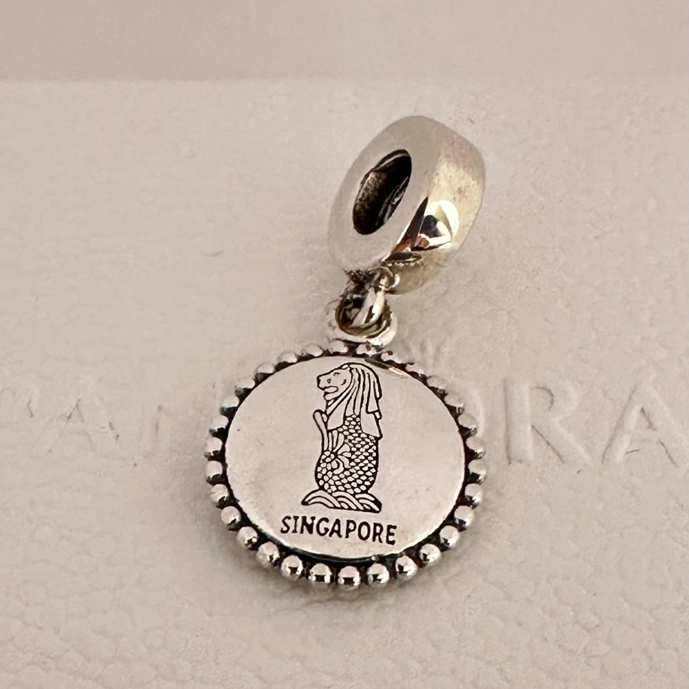 Authentic Pandora Singapore Charm with Box #5